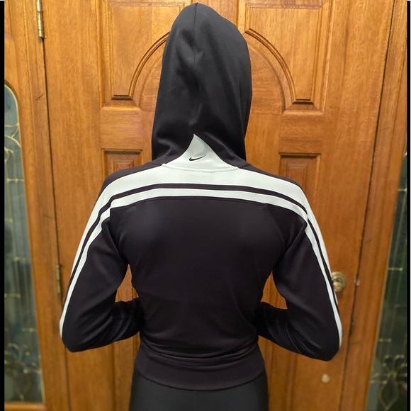 Vintage Nike Zip up Hoodie Track Jacket M - Picture 8 of 16
